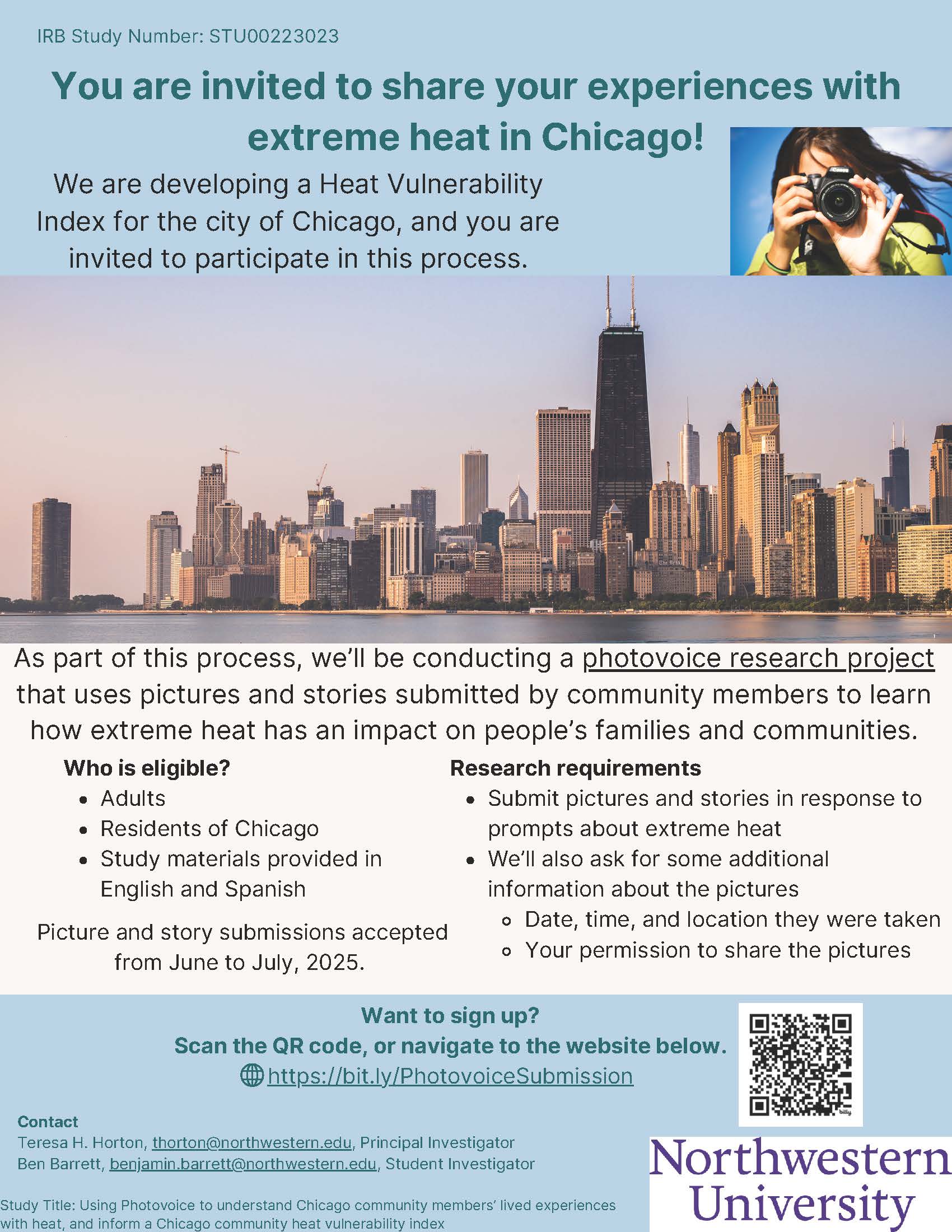 share your experiences with extreme heat in Chicago!