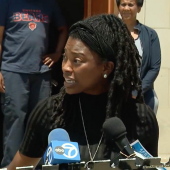 Press conference with Kyra Woods from the City of Chicago