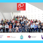 Photo of the group at the conference